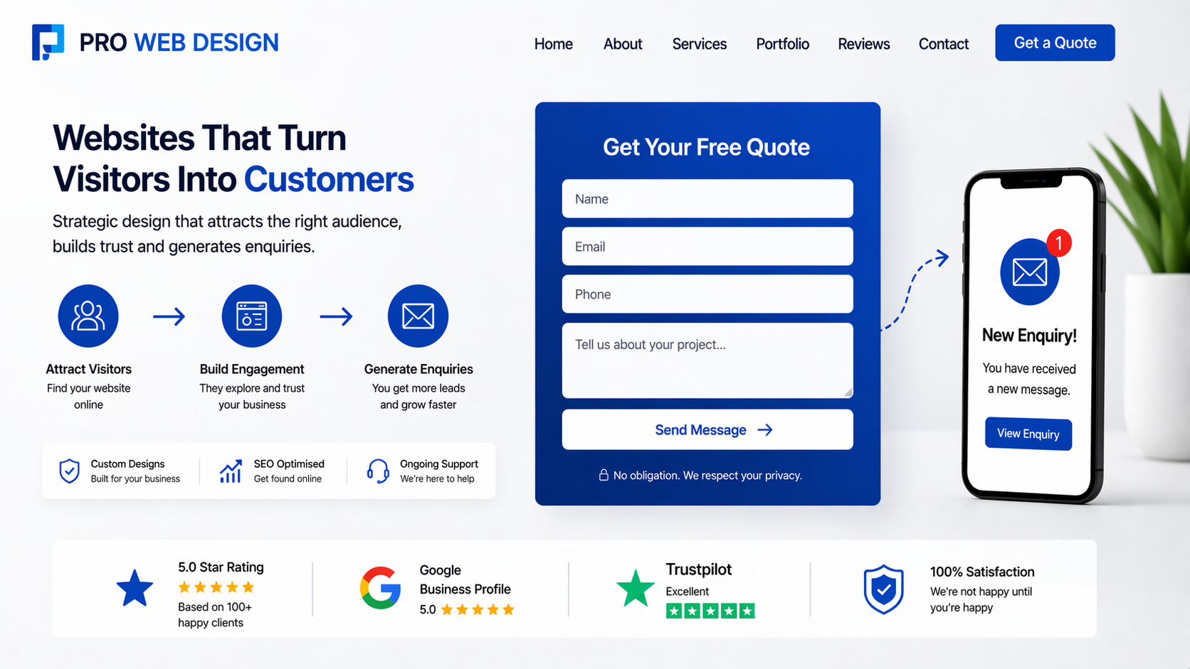 Conversion focused design